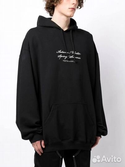 Худи vetements оверсайз весна лето