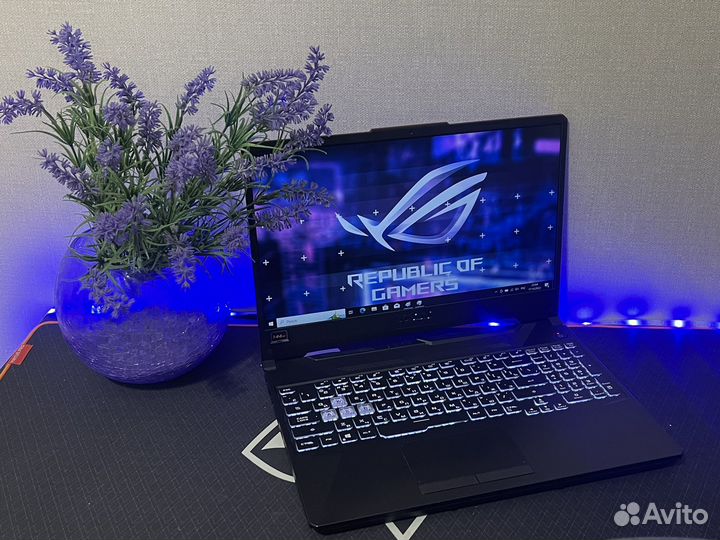 Игровой Ноутбук Asus Tuf Gaming F15 1650/I5 10300H