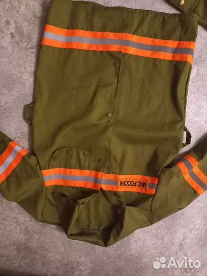 Костюм пожарного новогодний карнавальный 128