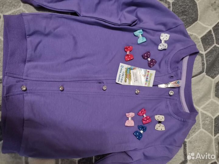 Кофта для девочки 116 122