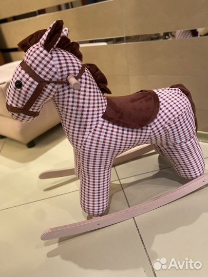 Детская игрушка качалка лошадка