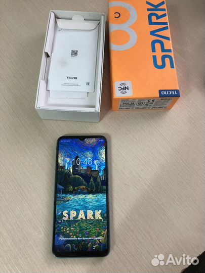 TECNO Spark 8C, 4/64 ГБ