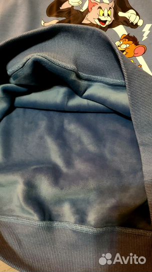 Толстовка утепленная Унисекс Оверсайз