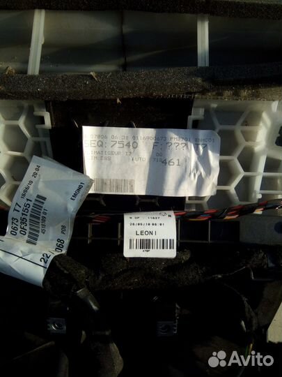 Печка на Peugeot 308 с мотором и проводами