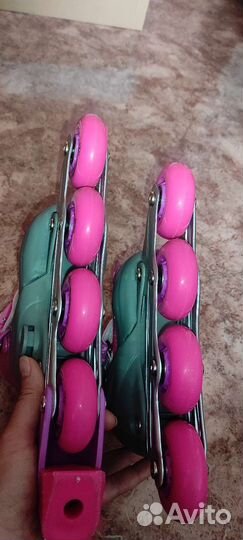 Роликовые коньки раздвижные 26-29