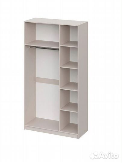 Шкаф 3-х створчатый Берген с зеркалом кашемир