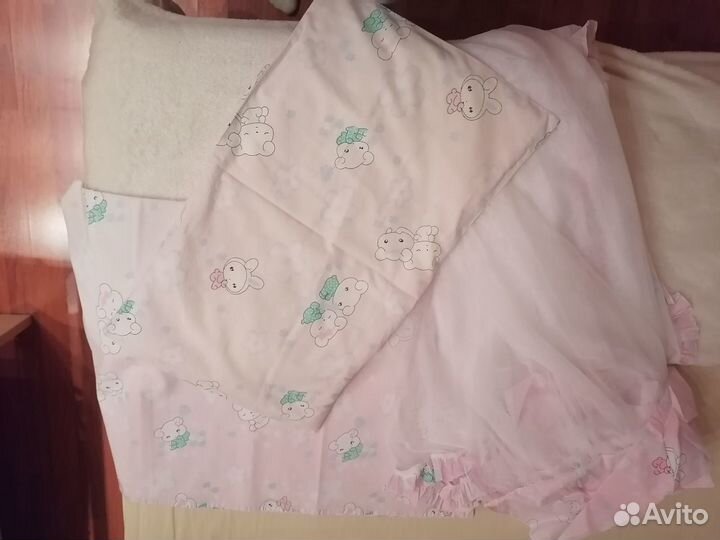 Бортики в детскую кроватку бу