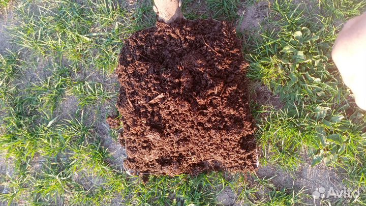 Навоз в мешках