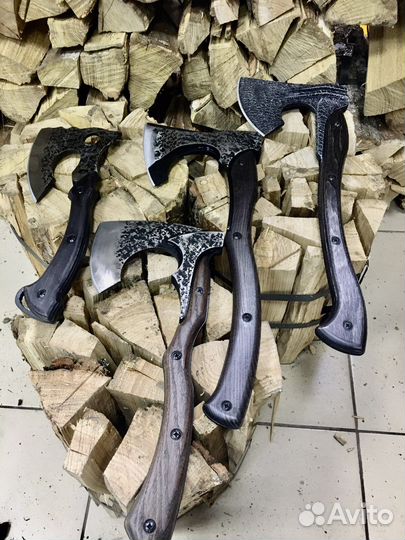 Топоры мощные кованные ручной работы