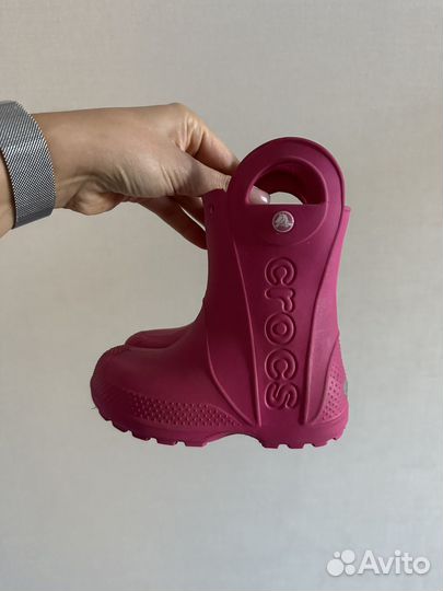 Резиновые сапоги crocs c8