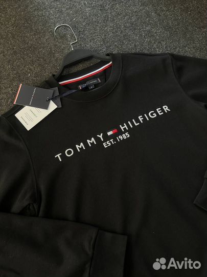 Свитшот Tommy Hilfiger черный 1985