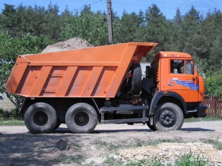 Песок, щебень