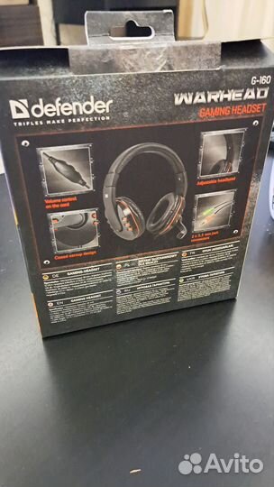 Проводная гарнитура Defender Warhead G-160 (новая)