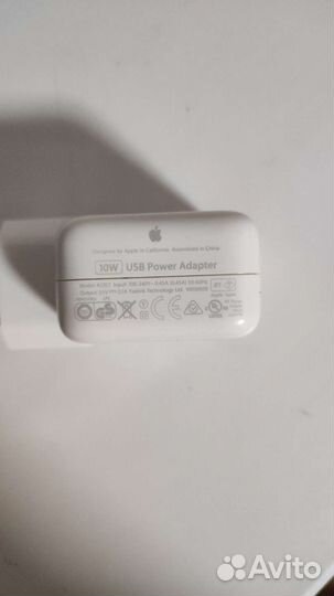 Блок питания apple 10w