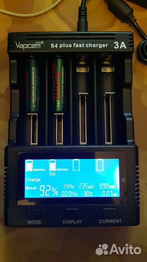 Зарядное устройство Vapcell s4 plus v2