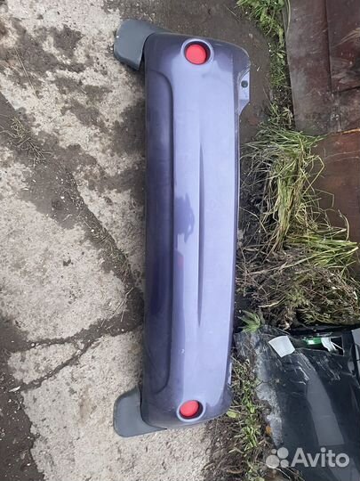 Бампер задний Ford fiesta 5