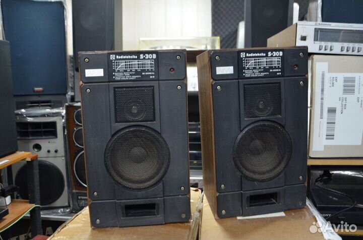 Колонки полочные Радиотехника S-30B