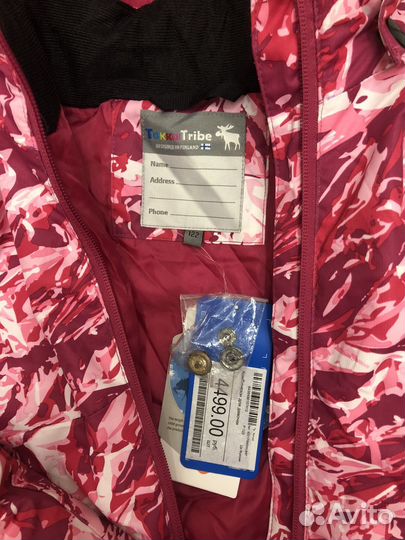 Комбинезон демисезонный зимний на девочку 128