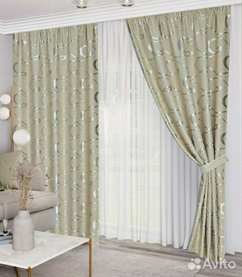 Шторы готовые новые