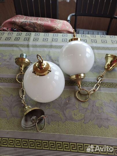 Светильник потолочный подвесной бу