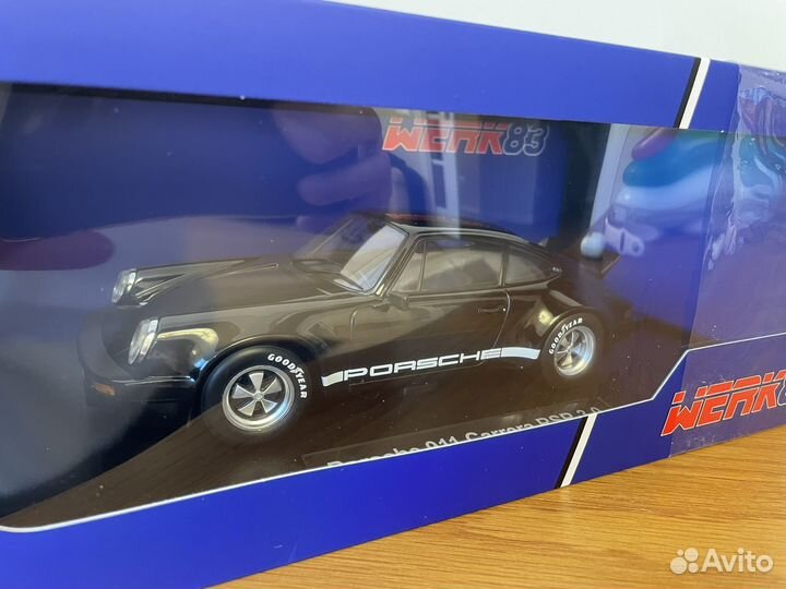 Модель Porsche 911 Carrera, чёрный, 1:18