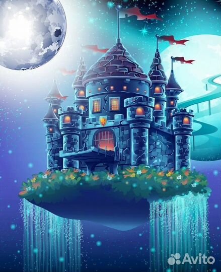 Новая алмазная мозаика на подрамнике 40*50см, 1 шт