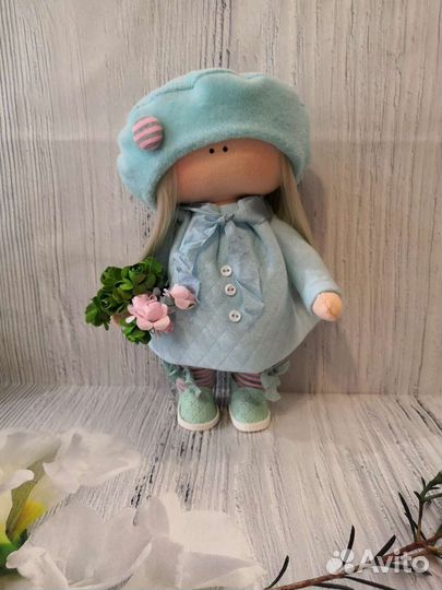 Интерьерная кукла ручной работы