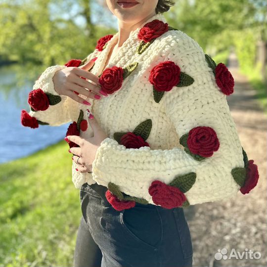 Вязанный кардиган