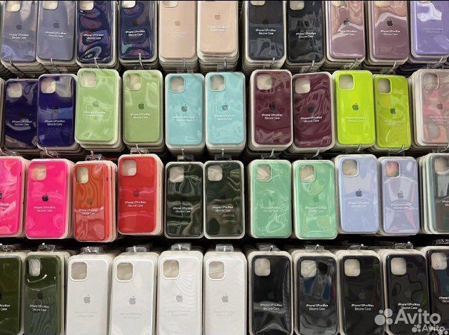 Силиконовые чехлы для iPhone 6-14