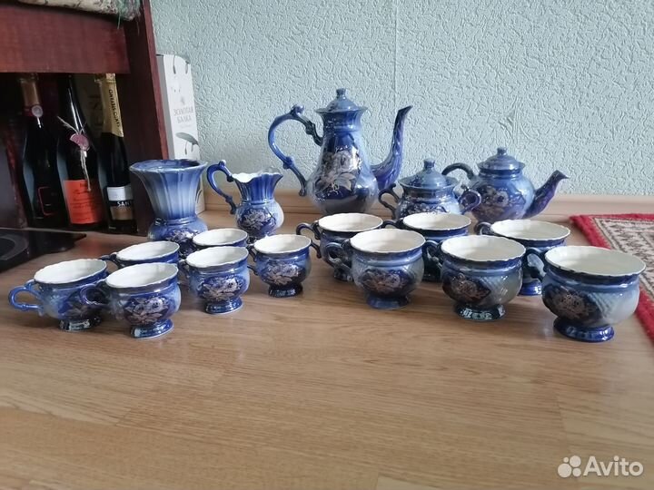 Кофейно - чайный сервиз на 6 персон, 17 пред