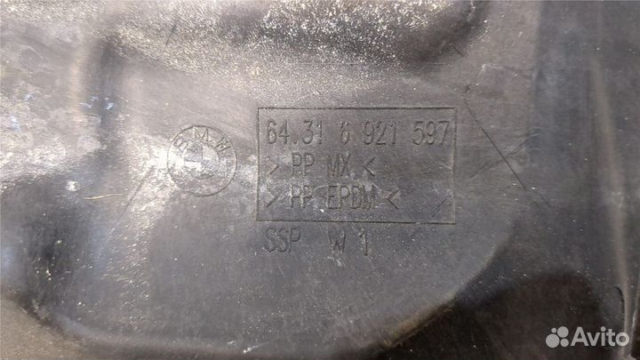 Воздуховод BMW 5 E60, 2004