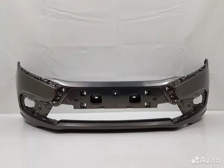 Бампер на granta борнео