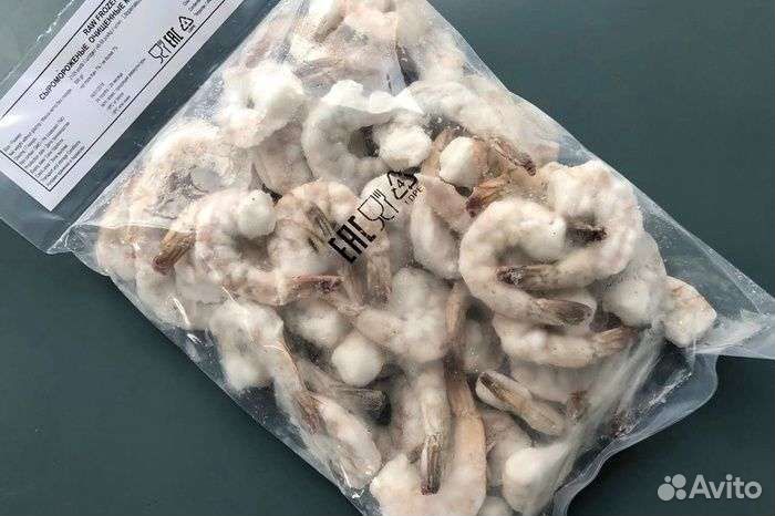 Креветка без кишки очищенная 21/26