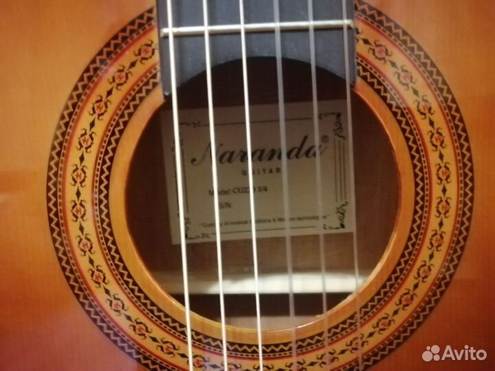 Детская гитара 3 4