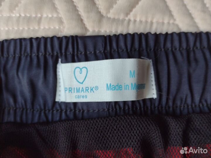 Новые шорты плавки M/48 Primark мужские красные