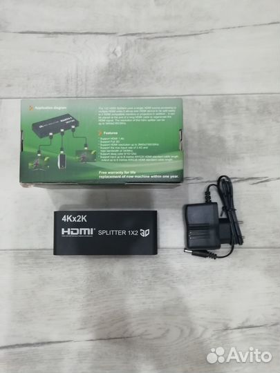 Разветвители (сплиттеры) hdmi 1x2