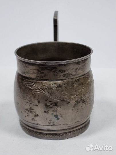 Подстаканник серебро 84