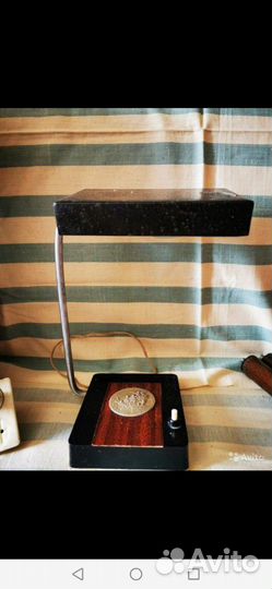 Настольная ретро лампа