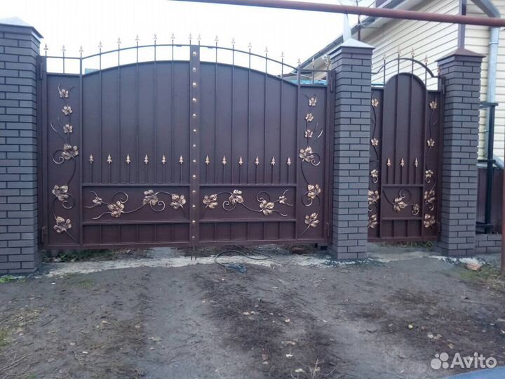 Кованые ворота