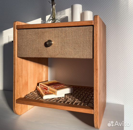 Тумба прикроватная массив бука