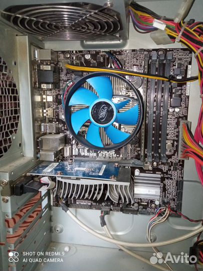 Игровой компьютер Intel Pentium g4400/gt 730/12gb