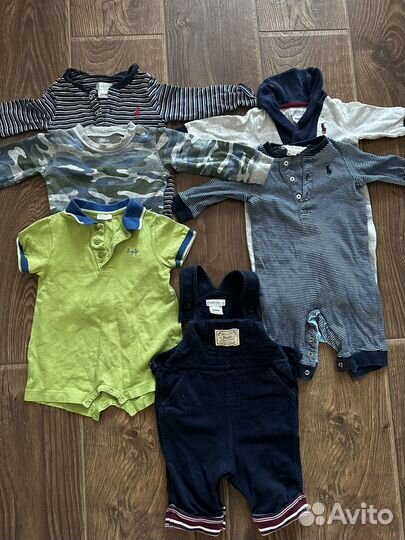 Детские фирменные вещи пакетом на мальчика