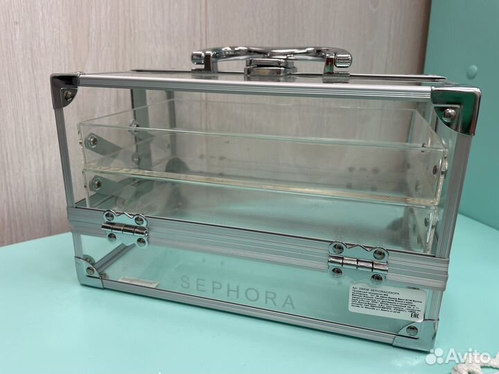 Кейс чемодан для косметики Sephora косметичка