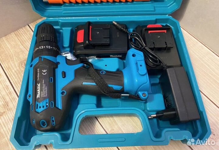 Аккумуляторная дрель шуруповерт makita 18v