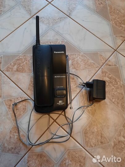 Стационарный, беспроводной телефон panasonic