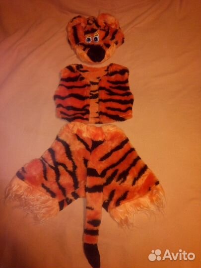 Карнавальный новогодний костюм тигренка