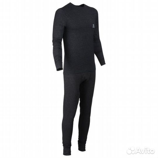 Комплект термобелья icewind мужской, цвет серый, р
