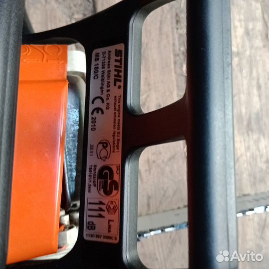 Бензопила stihl ms 180