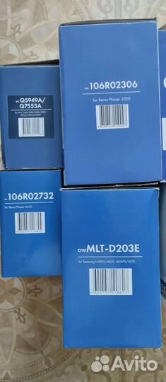 Картриджи совместимые новые и б/у