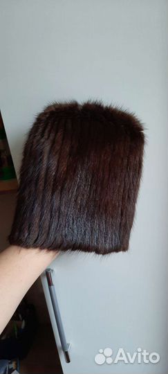 Шапка норковая женская